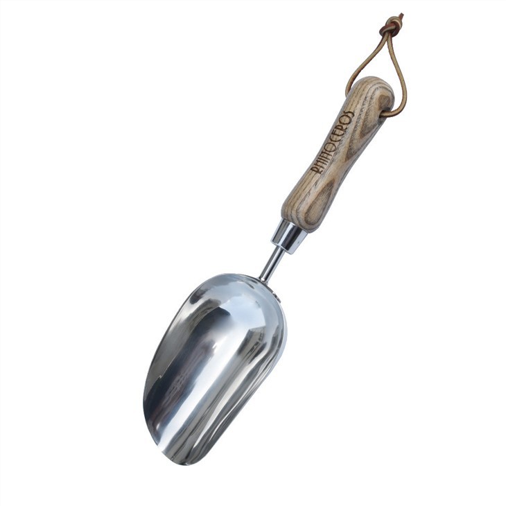 ステンレススチールガーデンスクープ