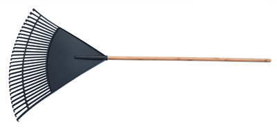 芝生熊手と葉熊手の見分け方: 庭の戦士たちのお披露目